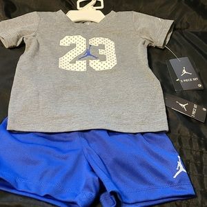 Jordan 23  Short Set 12 months